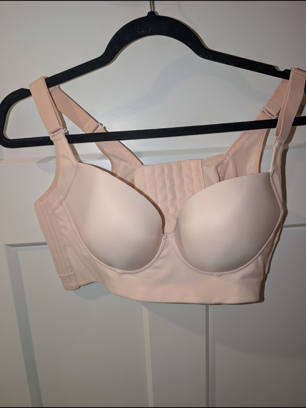 Everyday Smooth Light Pink Longline Bra Size 44C